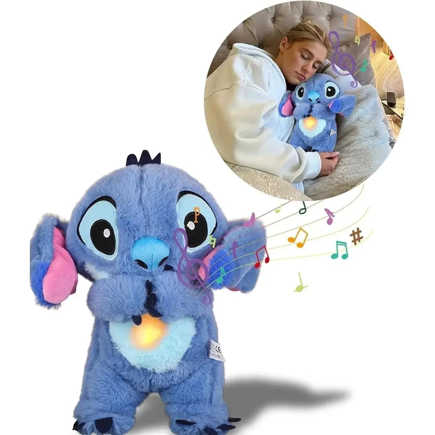 Pluszowy Stitch oddychający idealny na prezent świąteczny